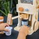 Ігровий набір Tooky Toy Дерев'яна еспресо-машина баристи TP546 (6976831555559) - зображення 5