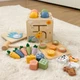 Drewniana kostka edukacyjna Tooky Toy Wiosenna 5 w 1 TP551 (6976831555573) - obraz 7