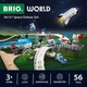 Zestaw kolejowy Brio World Kosmiczny Deluxe 56 elementów 36175 (7312350361575) - obraz 18