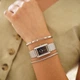 Жіночий годинник Burker Watches Olivia сріблястий з чорним циферблатом (OLSB) - зображення 5