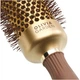 Термобраш Olivia Garden Expert Blowout Shine Wavy Bristle 35mm Gold&Brown (OGID2049) [177243] - изображение 3