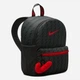 Рюкзак детский спортивный тканевый 11 л Nike Y Nk Jdi Mini Bkpk - Su26 Aop IO1530-010 Черный/Красный (198728890970) - изображение 3