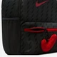 Рюкзак детский спортивный тканевый 11 л Nike Y Nk Jdi Mini Bkpk - Su26 Aop IO1530-010 Черный/Красный (198728890970) - изображение 5