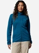 Спортивна кофта жіноча Columbia Essential Hike Grid Fleece Full Zip 2136233442 L Синя (199141933589) - зображення 1