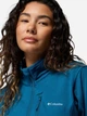 Спортивна кофта жіноча Columbia Essential Hike Grid Fleece Full Zip 2136233442 L Синя (199141933589) - зображення 7