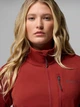 Спортивна кофта жіноча Columbia Essential Hike Grid Fleece Full Zip 2136233632 XS Червона (199141366905) - зображення 7