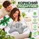 Ортопедическая анатомическая подушка Ergo Sleep Memory Pillow 63×42 см с эффектом памяти, выемками для рук, мягкая гипоаллергенная - изображение 7