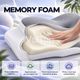 Ортопедическая анатомическая подушка Ergo Sleep Memory Pillow 50×30 см с эффектом памяти, местом для рук и наволочкой на молнии - изображение 4