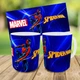 Набір: дитяча сумка-бананка+кружка Людина-павук «Spider-Man» 32х15см, бананка для хлопчика через плече на подарунок (01009) - изображение 3
