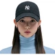Бейсболка MLB для мужчин и женщин, с мягким козырьком, спортивная кепка, модель KARINA 3ACP7701N-50BKS - изображение 1