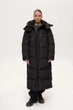 Довга жіноча зимова куртка Finn Flare 224504-BL чорна 2XL - зображення 3