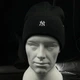 Зимняя черная шапка 47 brand New York Yankees B-CMPTC17ACE-BK - изображение 2