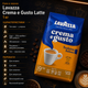 Зерновой кофе Lavazza Crema e Gusto Tradizione Italiana Latte 1015 г купаж 70% арабики 30% робусты темная обжарка насыщенный ароматный с шоколадным вкусом легкой горчинкой плотной крема для кофемашины капучино латте эспрессо - изображение 2