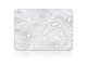 Килимок для миші WorkPlaceShop White Waves 210x300x3 мм (WPS-MP-10562-210x300) - зображення 1