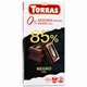 Шоколад Torras Чорний 85% какао 0% Цукру без Глютену Кето дієтичний 75 г - изображение 2