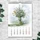 Календарь A3 перекидной настенный Нежные миниатюры 13 листов ENTERSTORE (art. 269039) - изображение 6
