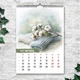 Календарь A3 перекидной настенный Нежные миниатюры 13 листов ENTERSTORE (art. 269039) - изображение 12