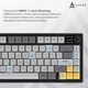 Клавиатура беспроводная Ajazz AF82 Blue/White (AF82-BW) - изображение 11