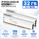 Оперативная память Prologix Onyx 32 ГБ 2x16 ГБ DDR4 3600 МГц CL18 White (PRO32GB3600YW4K) - изображение 1