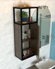 Настенная тумба полка для ванной комнаты в стиле лофт EcoLoft Ровена DSP-1515-4 - изображение 3
