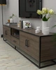 Тумба под телевизор в стиле лофт EcoLoft Вальдор DSP-1512-4 - изображение 3