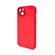 Чохол для смартфона AG Glass Matt Frame Color Logo for iPhone 12 Coke Red - зображення 1
