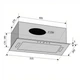 Витяжка VENTOLUX PUNTO 52 BK (700) PB PC - зображення 6