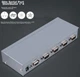 Разветвитель DTECH DT-5044 RS232 1 вход — 4 виходи, серебристый - изображение 2