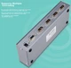 Разветвитель DTECH DT-5044 RS232 1 вход — 4 виходи, серебристый - изображение 5
