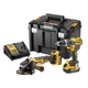 Набор аккумуляторный DeWALT 18 В дрель-шуруповерт DCD796 и УШМ DCG405 2 АКБ 5 А·ч ЗУ кейс DCK2080P2T-QW - изображение 3