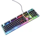 Комплект Hoco GM18 Luminous Gaming Keyboard and Mouse Set RU Black - зображення 4