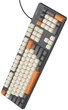 Дротова клавіатура Hoco GM61 Murphy USB Type-A Wired Keyboard Cyrillic Star Gray - изображение 4