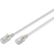 Патч-корд 0.5м, FTP, cat.6A, Sliim, AWG 32/7, Cu, LSZH, grey Digitus (DK-1632-A-005S) - зображення 1