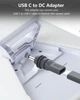 Адаптер Starlink Mini PD20V 100W Type-C to DC перехідник для живлення Старлінк Міні Gray (19883) - зображення 2