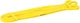 Guma do ćwiczeń HMS GU05 2080x6.4x4.5 mm 1-10 kg Żółta (17-33-020) (5907695503180) - obraz 2