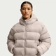 Куртка жіноча Nike Sportswear Therma-Fit Synthetic-Fill Classic Jacket M Коричневий IF5931-236 - зображення 3