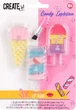 Zestaw błyszczyków do ust Create it! Cukierkowe lody 3 szt. 84845 (8719668018075) - obraz 1