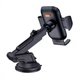 Автотримач для телефону Baseus UltraControl Go Suction Type Car Mount Автомобільний тримач на торпеду/скло з механічним затискачем та регулюванням положення Чорний - зображення 3
