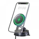 Автодержатель для телефона Baseus PrimeTrip VC2 Flex Pro 15W Автомобильный держатель на торпеду с магнитной крепью и беспроводной зарядкой Qi Черный - изображение 4