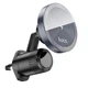Автомобильный держатель для телефона с беспроводной зарядкой HOCO Vision metal magnetic wireless fast charging Car holder (air outlet) HW6 |15W| Черный - изображение 5
