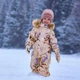Зимний термокомбинезон Molo Polaris Fur Meadow Mist, цвет розовый, размер 110 (263.5W26N205.9778) - изображение 2