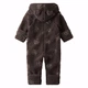 Флисовый комбинезон Molo Umeko Bark Smile, цвет коричневый, размер 56 (263.5W26L302.3515) - изображение 2