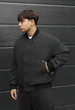 Бомбер Staff raw dark gray2 oversize S (BZP0356) - изображение 12