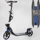 Самокат двухколесный Best Scooter L-50267 Черно-синий - изображение 1