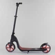 Самокат двухколесный Best Scooter 18424 Черно-красный - изображение 3