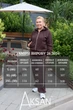Теплий жіночий спортивний костюм батал дабл фейс стильна кофта на блискавці та штани Aksan 26.3034 48(XL) Темно коричневий - зображення 6