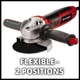 Болгарка Einhell Classic TC-AG 125/850 (4430971) - изображение 4