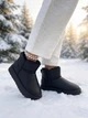 Угги женские No Brand С529 зимние черные 41 25.5 см - изображение 4