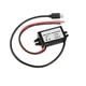 Автомобильный понижающий DC-DC преобразователь напряжения 12V в 5V 3A (15W, с кабелем Type-C, для скрытого подключения) - изображение 4