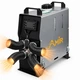 Дизельный автономный обогреватель POWER AMIR 5 кВт с воздушной системой обогрева, 12/24/220 В, Серебристый - изображение 1